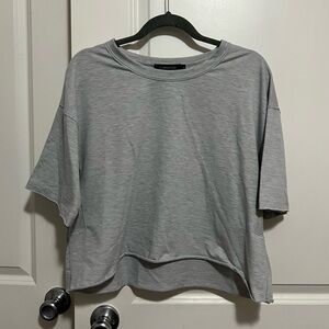 Casual Gray Women's Top